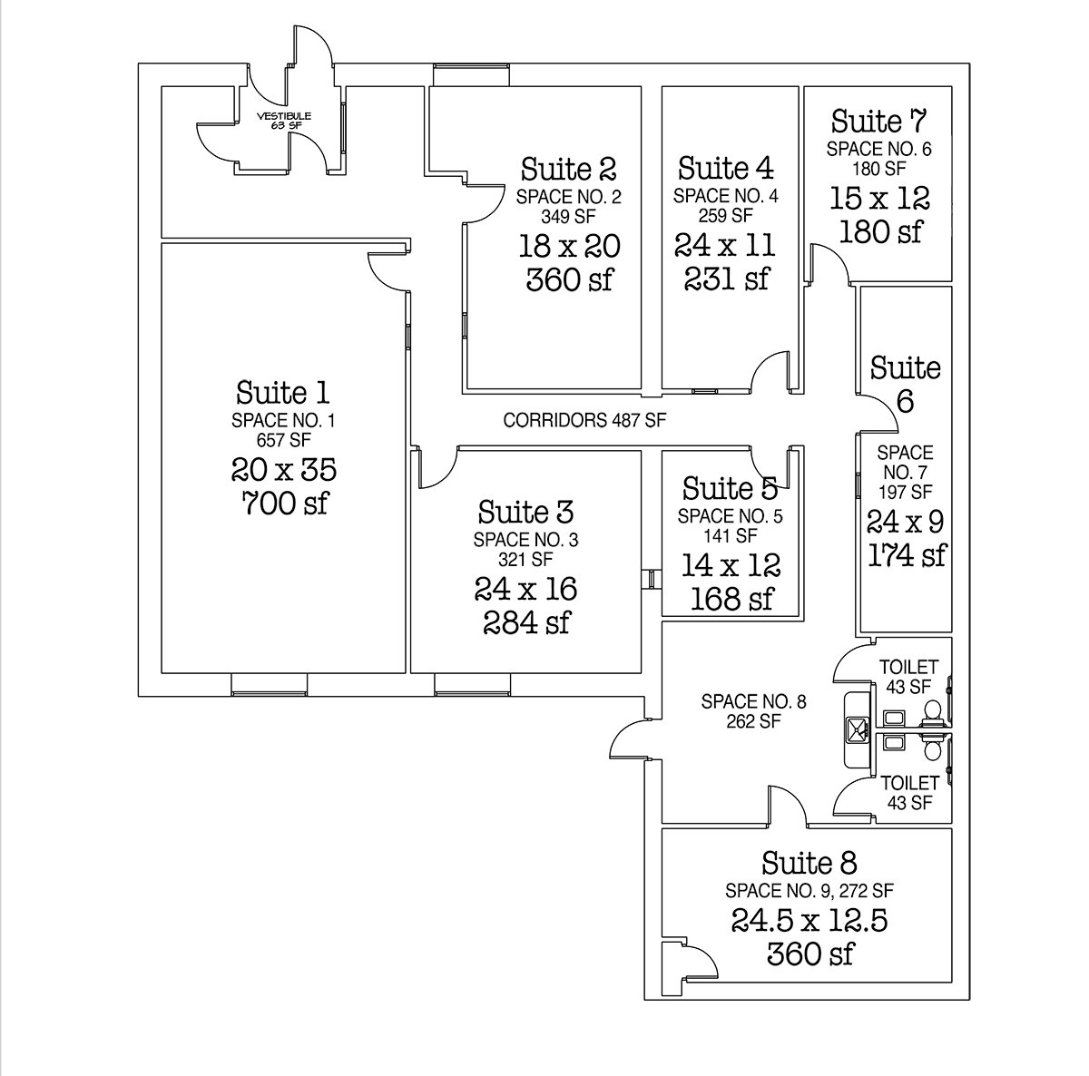 Property photo 7 - REAL ESTATE AUCTION SEALED BID OF PRIME COMMERCIAL/OFFICE PROPERTY